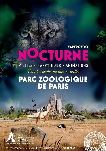 A l’Apéro-Zoo au Parc Zoologique de Paris (75)