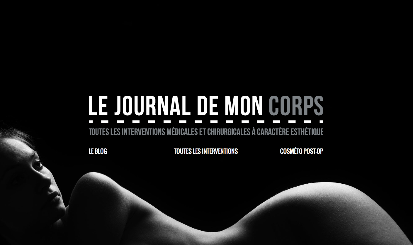 « Le Journal de mon Corps » le site de chirurgie esthétique à consulter avant de passer à l’acte