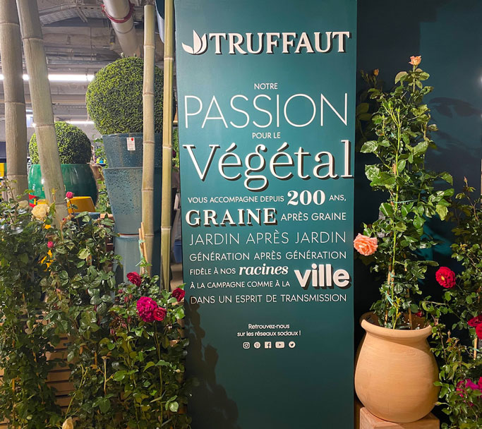 Truffaut vient d’ouvrir un corner jardin au BHV (75)