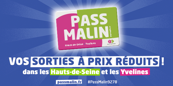 Le Pass Malin dans les Hauts-de-Seine et les Yvelines est de retour (92 et 78)