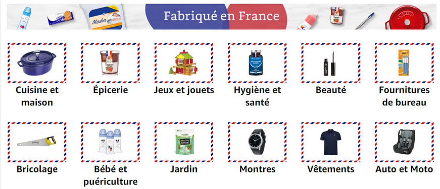 « Fabriqué en France » Amazon s’y met !