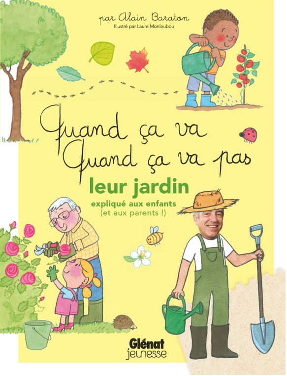 Alain Baraton, le jardinier en chef du Château de Versailles publie « Leur jardin expliqué aux enfants » aux Editions Glenat Jeunesse