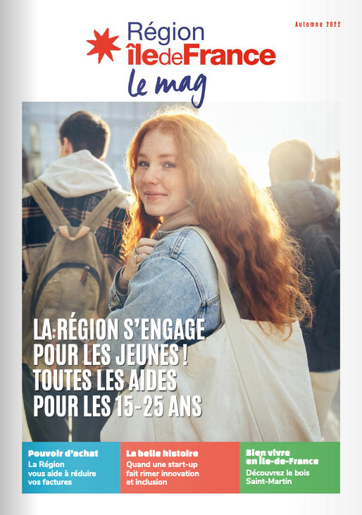 La Région Île-de-France édite son 1er magazine « Le Mag »